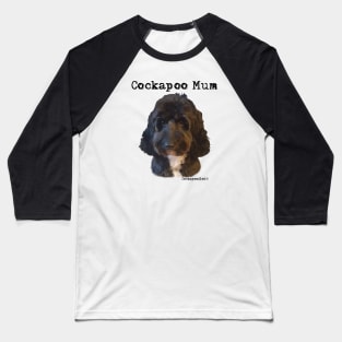 Cockapoo Dog Mum Baseball T-Shirt